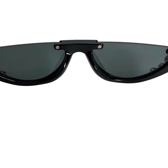 SUNGLASSES SUN GLASSES Shades Rhinestones Cat Eye Plastic Frames Bling Black - Picture 11 of 15